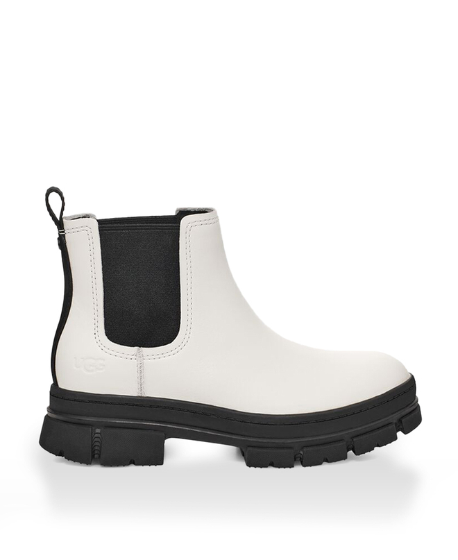 ASHTON CHELSEA LEATHER-white