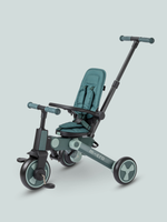 Трехколесный велосипед Micro с родительской ручкой, синий