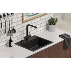 Смеситель Schock Vitus full colour, Cristadur серебристый камень