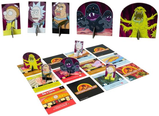 Настольная игра Рик и Морти: Анатомический парк