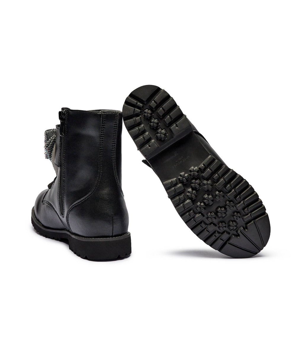 Кожаные ботильоны kensington strap bow Kurt Geiger - черный(750800109)