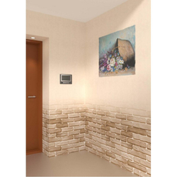 Панель ПВХ фотопечать 3D матовые Бульвар - Фон 1 2700х250 мм