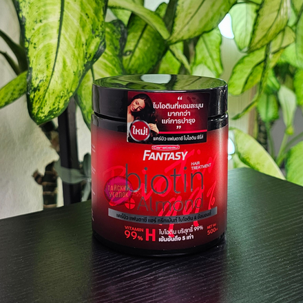 Маска для волос Carebeau Biotin и миндаль восстанавливающий 500 мл