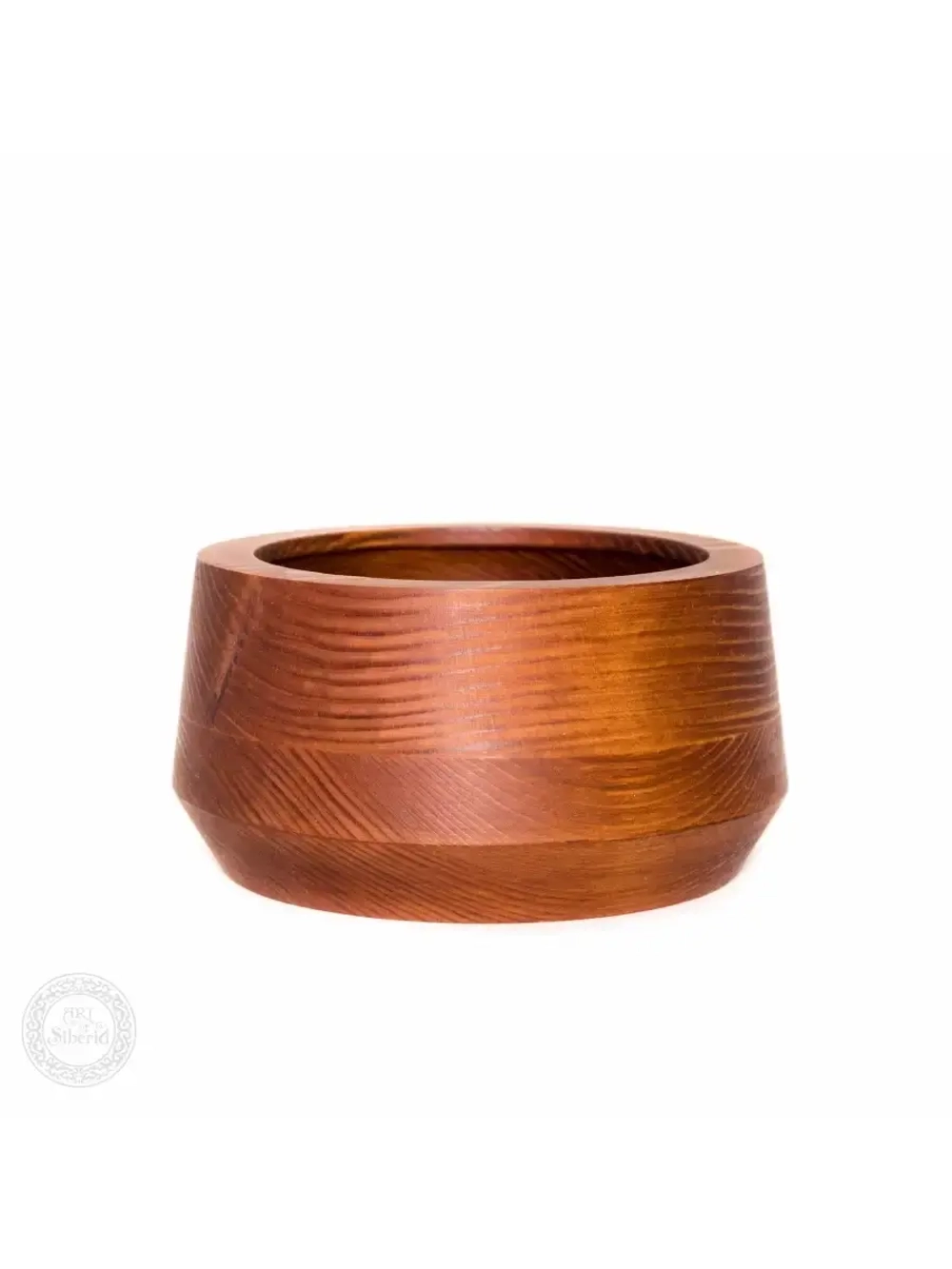 Глубокая тарелка из кедра