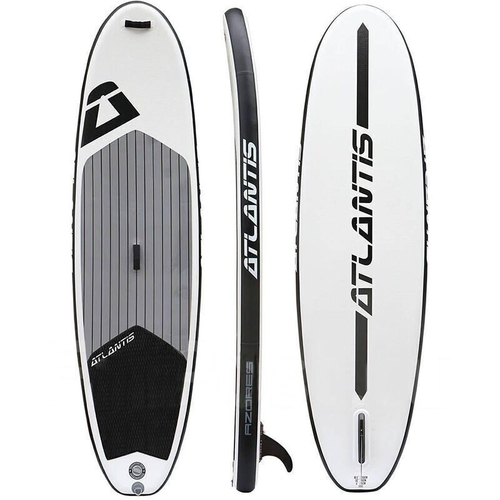SUP доска ATLANTIS Azores 10,6" надувная, drop-stich технология черный