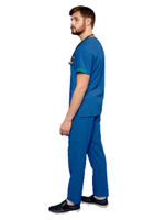 Брюки медицинские женские Pulse R122 с эластичным поясом, коралловый, 50