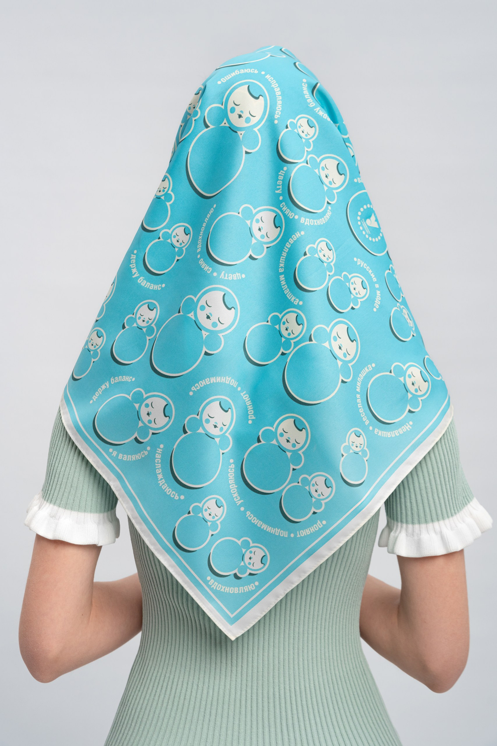 Платок «Русская неваляшка. Мечта»