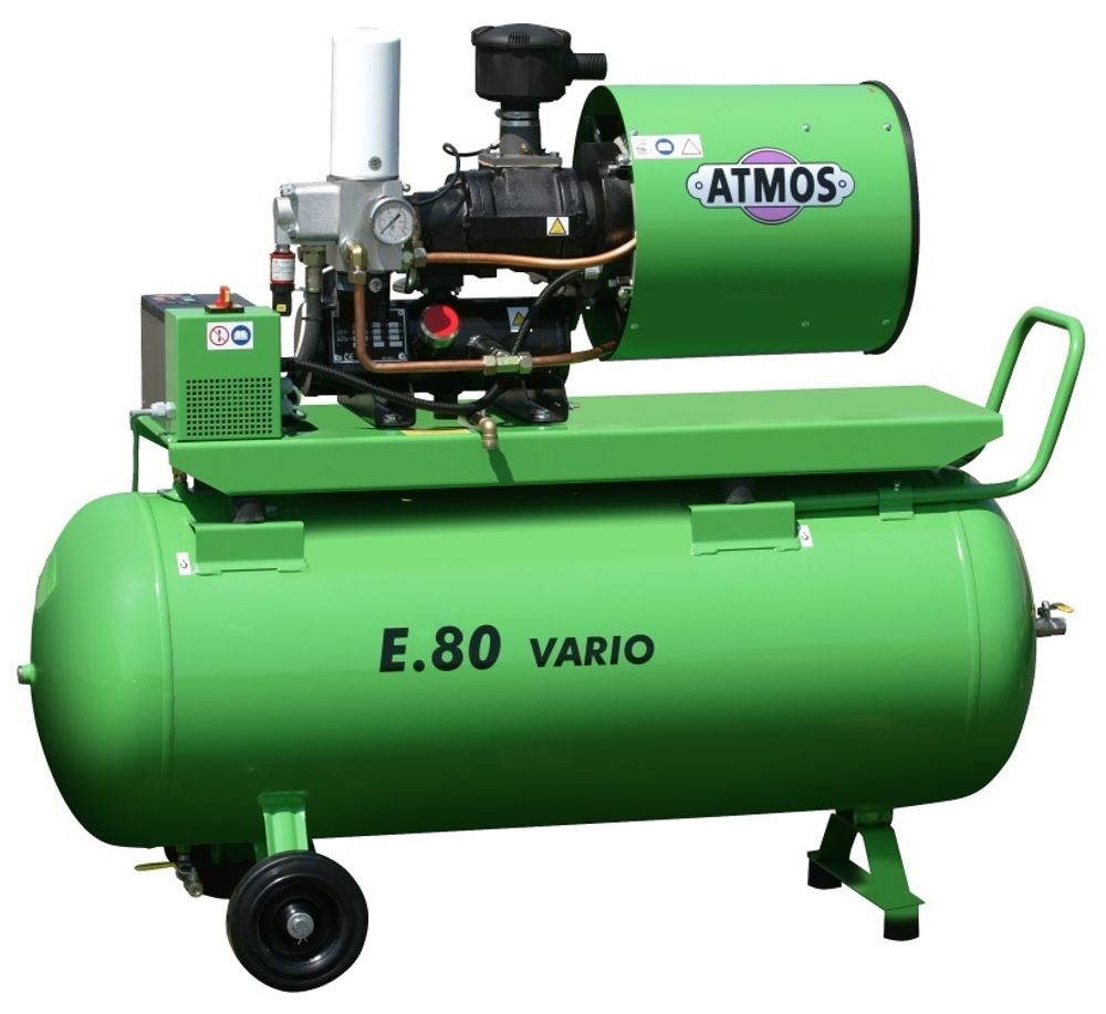 Винтовой компрессор Atmos Albert E 80 Vario Рr с ресивером