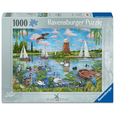 Пазл Ravensburger 017165 Очаровательное озеро 1000 элементов 017165