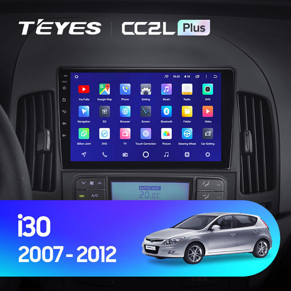 Teyes CC2L Plus 9" для Hyundai i30 2007-2013