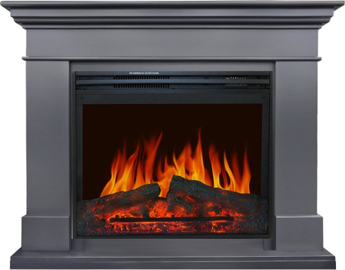 Каминокомплект California - Серый графит с очагом Jupiter FX New
