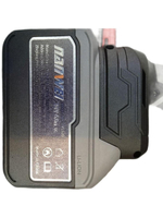 Дрель-шуруповерт шуруповерт для ледобура , 200N ,13 мм промышленного класса бесщеточная ударная дрель, От аккумулятора, 20 В, 120 Нм, 2 АКБ 9 mah