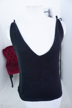 Топ вязаный, визуально на 46 размер