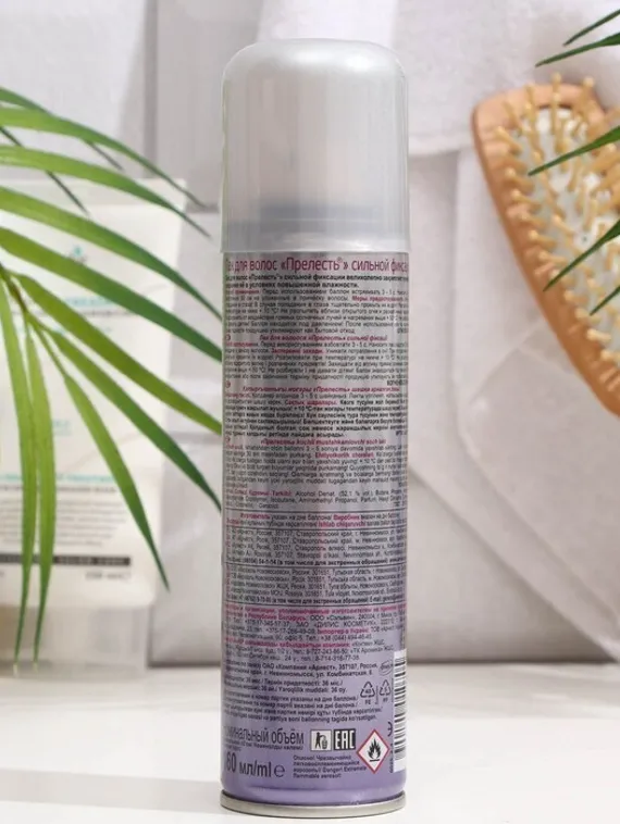 Лак для волос Прелесть «Сильная фиксация», 160 мл