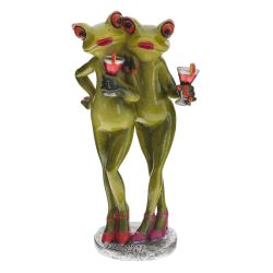 GAEM Фигурка декоративная "Лягушки", L9 W7 H18 см