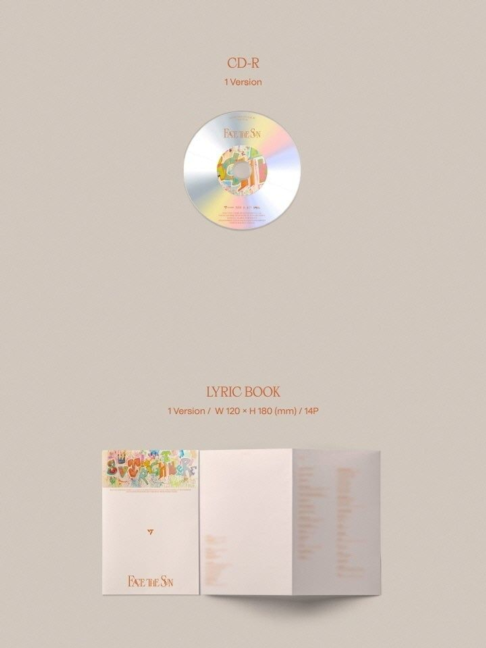 Альбом SEVENTEEN - FACE THE SUN 4th Album CARAT Version