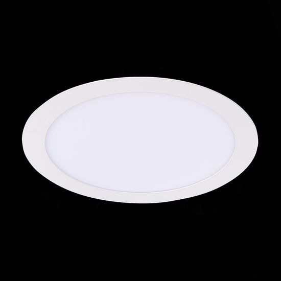 ST209.548.18 Св-к встр. Белый LED 1*18W 4000K 1 350Lm Ra80 110° IP20 D225xH8 90-265V Встраиваемые светильники