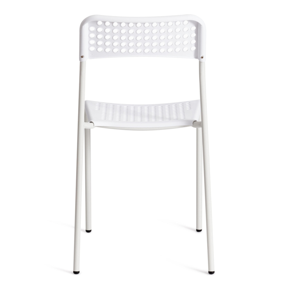Стул ADDE (mod. C-049) металл/пластик, 39 х 49 х 78 см, White(белый) разборный