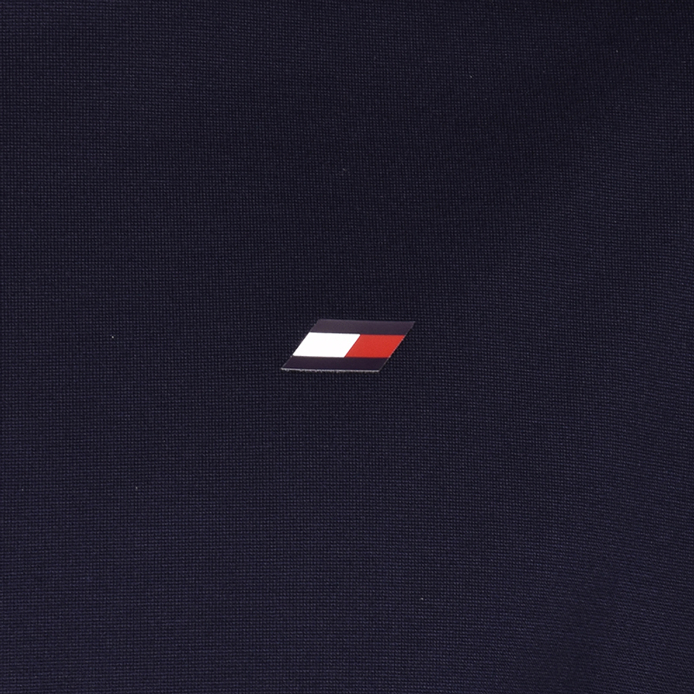 Куртка теннисная Tommy Hilfiger Trim Mock Neck Silhouette - desert sky