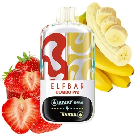 ELFBAR Combo Pro 30000 – Strawberry / Banana (5% nic)