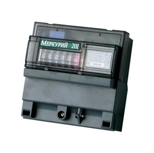 Счетчик Меркурий 201.6 10-80А открытая установка 1 фазный 1 тарифный (50700)