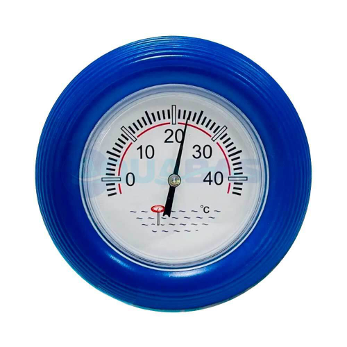 Термометр MIDAS для бассейна круглый плавающий, голубой (Германия)