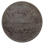 1 копейка 1916 (J) Оккупация России. Германия. VF-