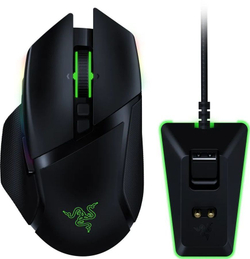 Мышь беспроводная Razer Basilisk Ultimate & Mouse Dock RGB черная  (RZ01-03170100-R3G1)