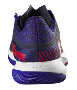 Теннисные кроссовки Wilson Kaos Swift 1.5 - navy blazer/cooling spray/infrared - Red Mint Multikolor Blue