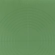 Силиконовый коврик для теста с мерными делениями Foss SS-KM-SLC-GRN, 37.7 х 57.4 см, зеленый