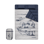 Мешок спальный Naturehike M Series DBL250, с подушками 215х145 см, (ТК: +15C), пурпурный