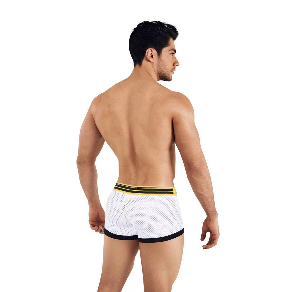Мужские боксеры белые сетчатые Clever BRASILEA BOXER 034801