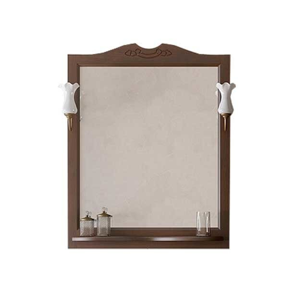 Зеркало ТИБЕТ 80, орех