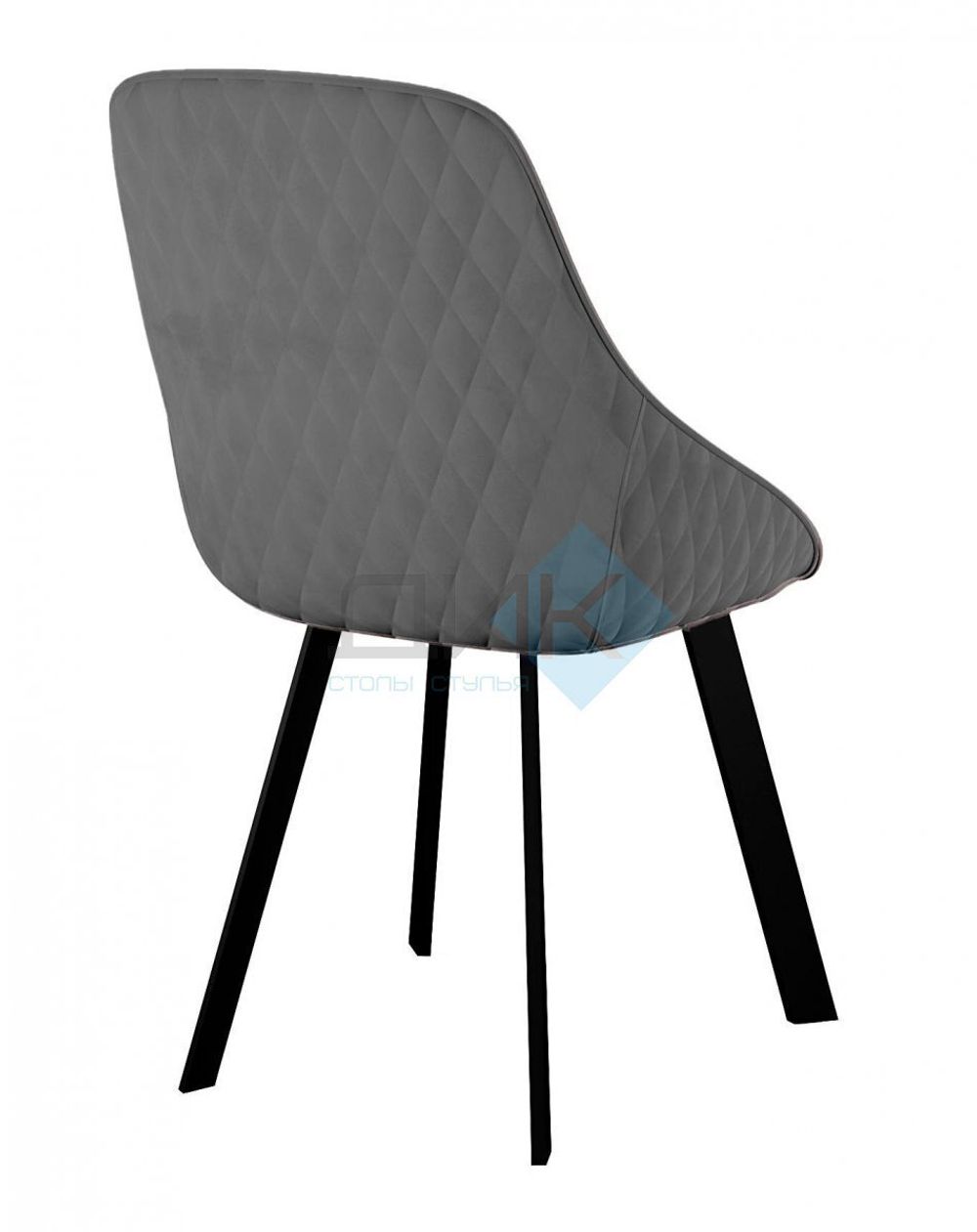 Стул DikLine 246 поворотный опоры чёрные