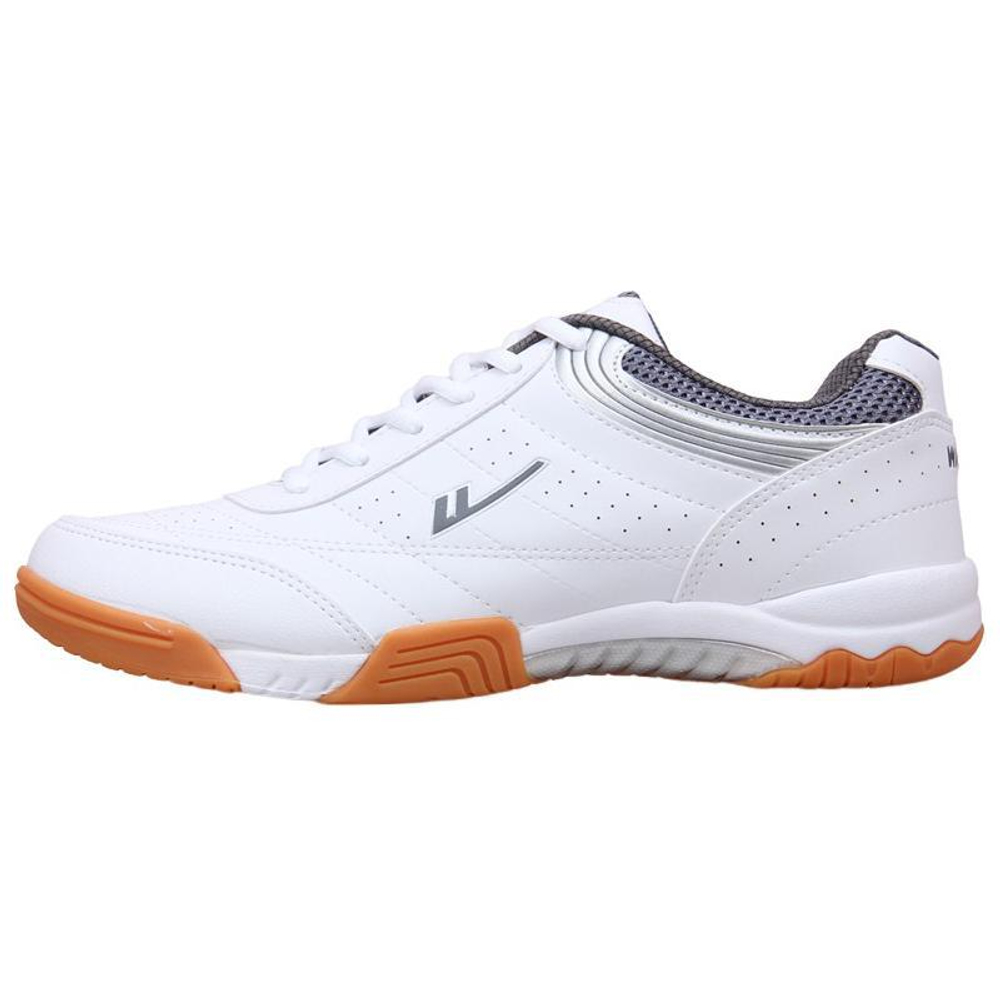 Warrior Cushioning Slip Resistant Cushioning Slip Resistant Low top Training Shoes Unisex White Gray