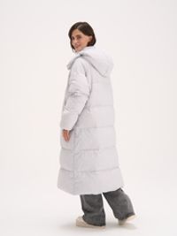 Пуховик удлиненный стеганый "Жемчуг" женский