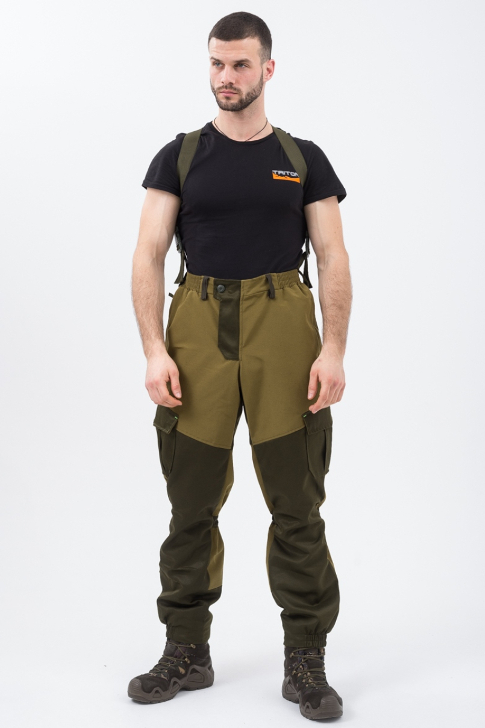 Демисезонный мужской костюм Onerus Горный -5 (Палатка, флис) Хаки