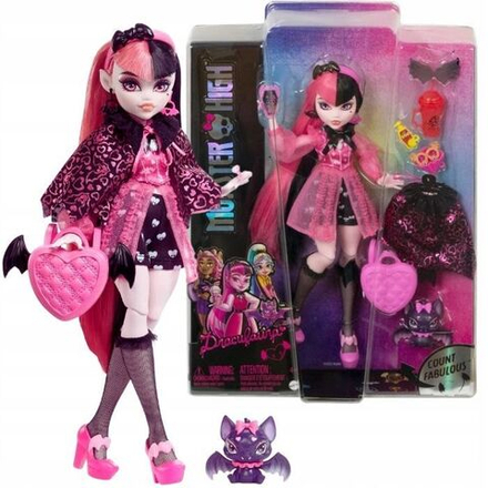 Кукла Mattel Monster High Draculaura Дракулаура + аксессуары HHK51