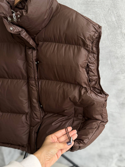 Жилетка женская 1068 шоколад