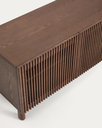 Тумба для обуви Beyla из ясеня с отделкой под орех