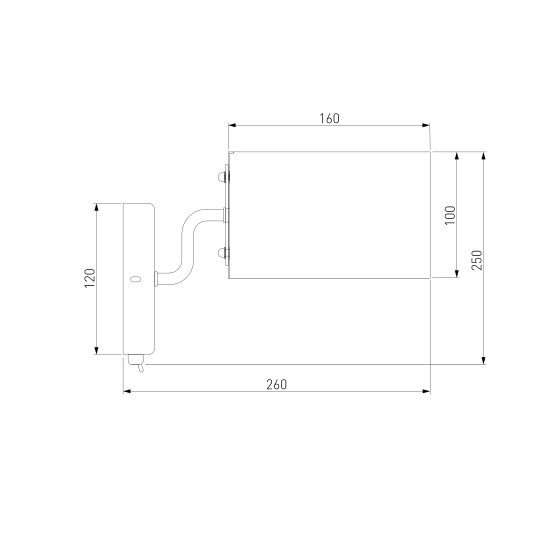 293/1 / настенный светильник