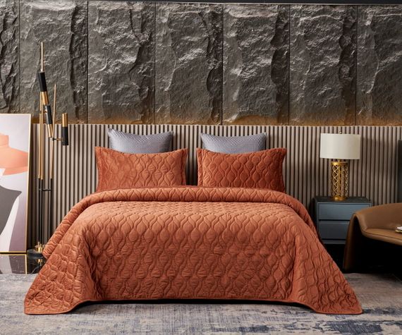 Нобилис (медный) Покрывало 240х260