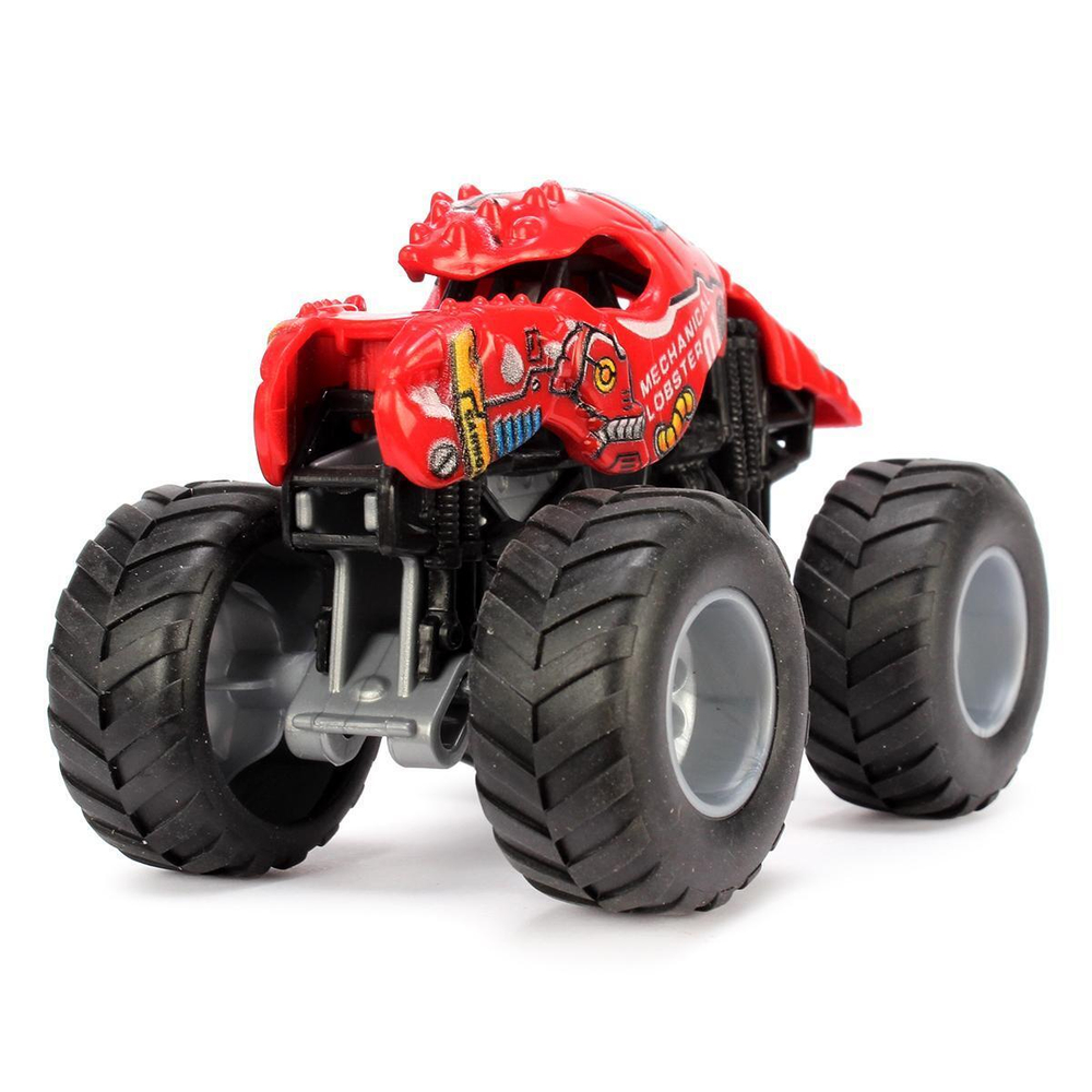 Модель ин. мет. "Монстр Джип" 10см, красный RR-BW-075-R (Технопарк)