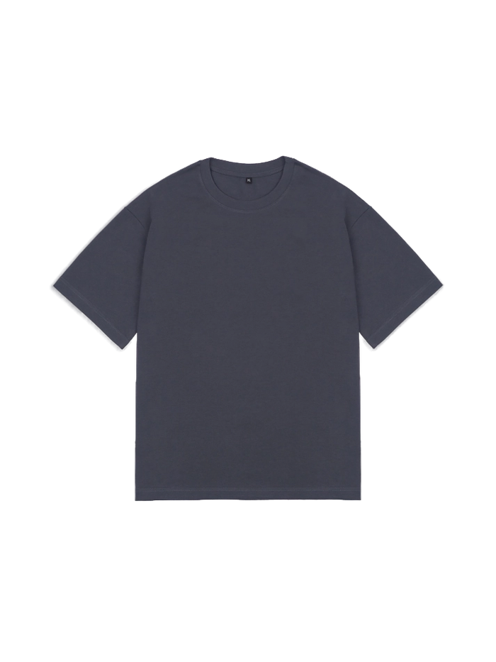Футболка оверсайз (графит) 230 г