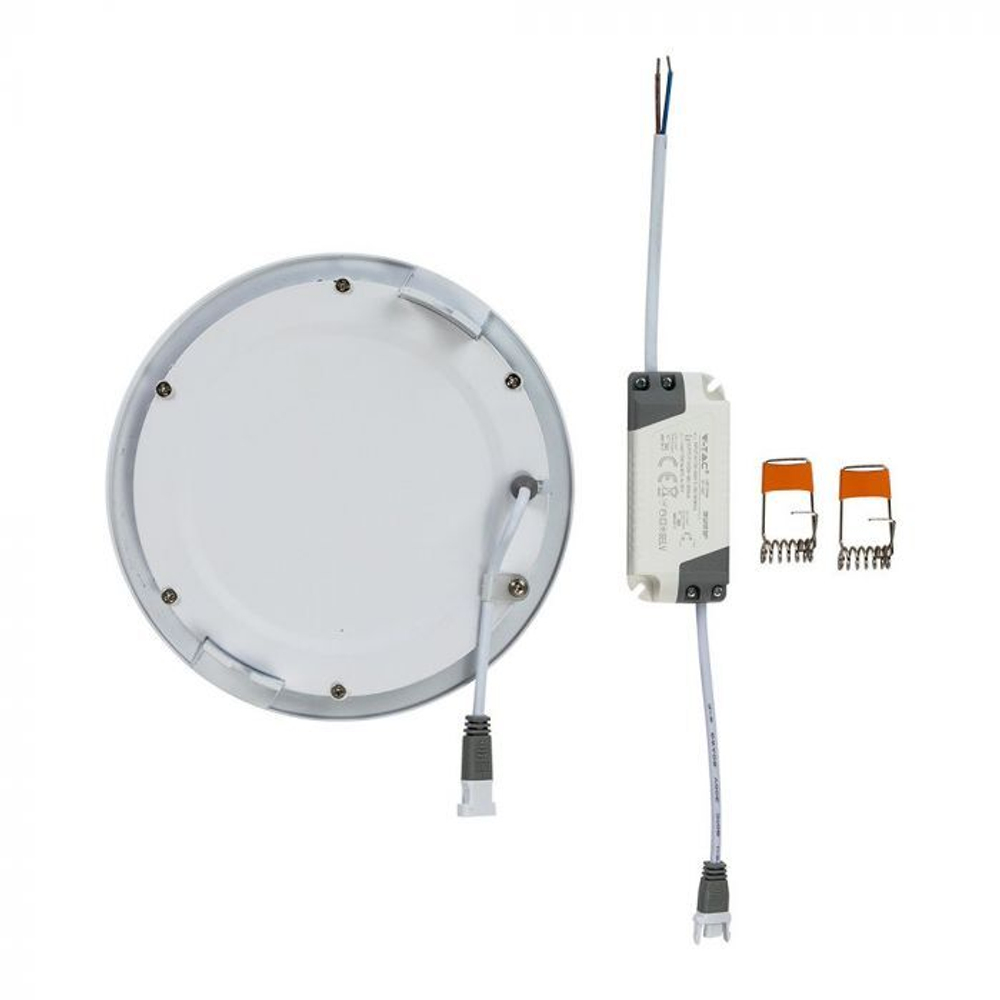 Светодиодная панель V-TAC, 12 Вт, 4000К, IP20, SKU 4858