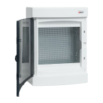 Щит слаботочный навесной "Unix" прозрачная дверь 2 габарит IP41 EKF PROxima