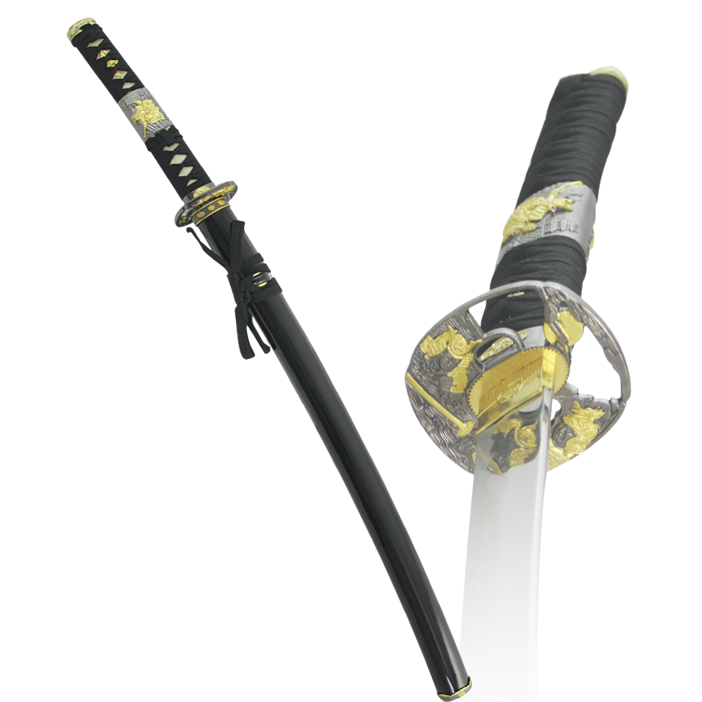 Art Gladius Вакидзаси самурайский меч классический черн. ножны