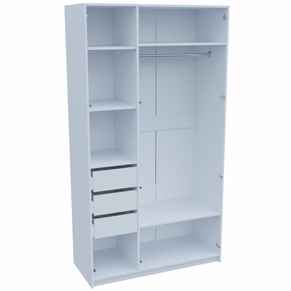 Ольга 6 Шкаф 3-х дв.с 3-мя ящиками