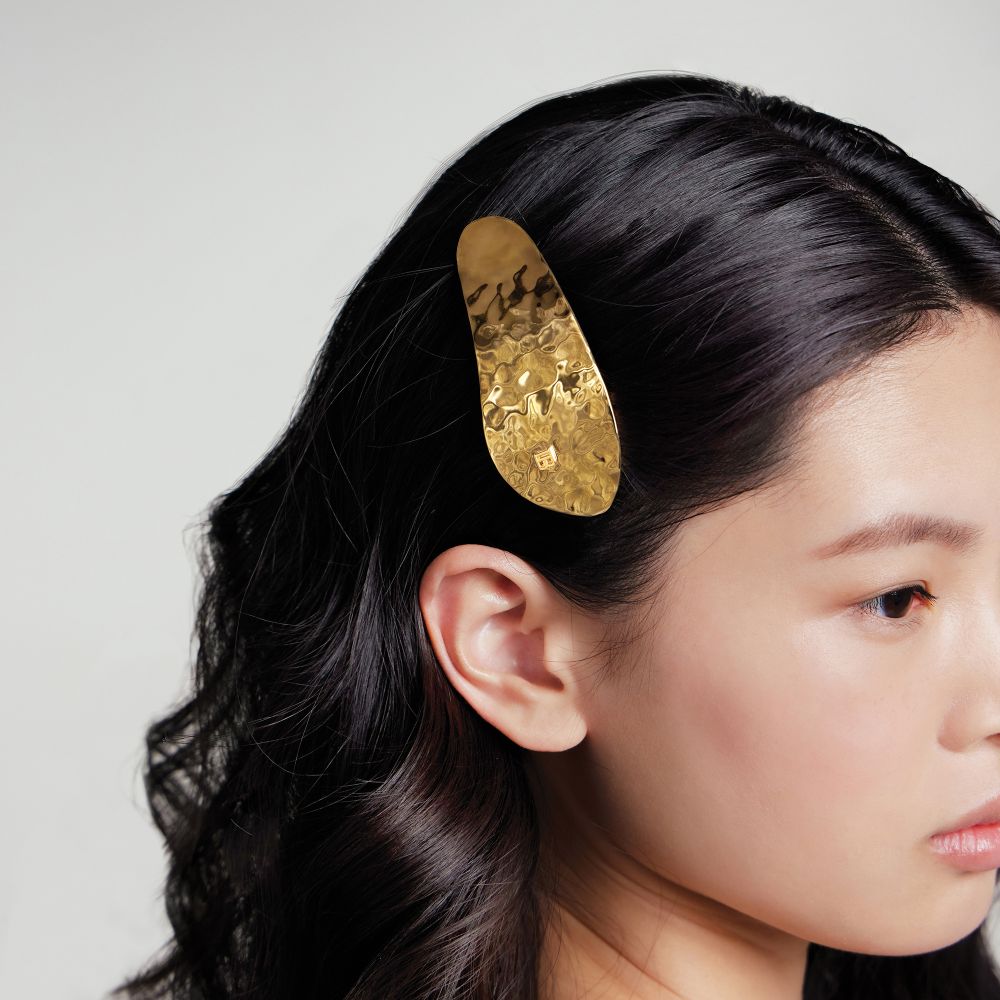 Balmain Hair Couture Заколка Лист Limited Edition Printemps Leaf Barrette Pour Cheveux