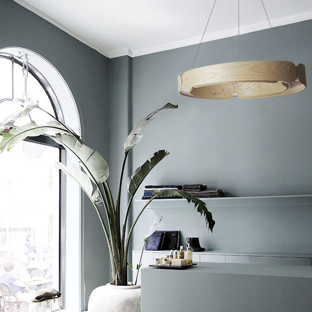 Подвесной светильник RANGE 1 D70 Red wood